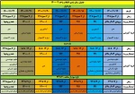 زمان بندی انتخاب واحد نیمسال دوم1400(ترم بهمن002) 2