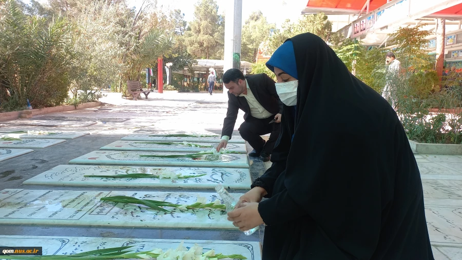 شروع سال تحصیلی دانشگاه ملی مهارت واحد استان قم با تجدید میثاق با شهداء 11