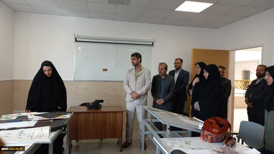 بازدید نماینده مردم شریف قم در مجلس شورای اسلامی از دانشگاه ملی مهارت واحد استانی قم
 2