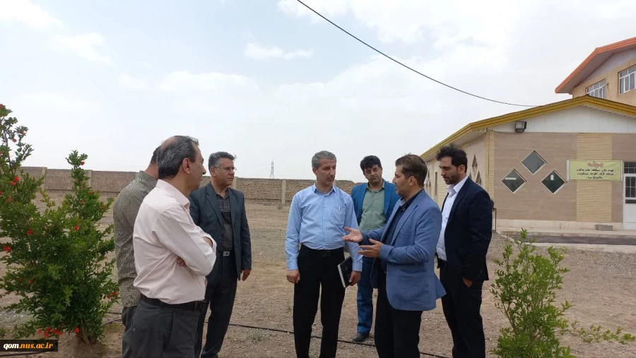 بازدید مدیر کل دفتر امور فنی و نظارت بر طرح‌های عمرانی دانشگاه ملی مهارت، از واحد استانی قم 4