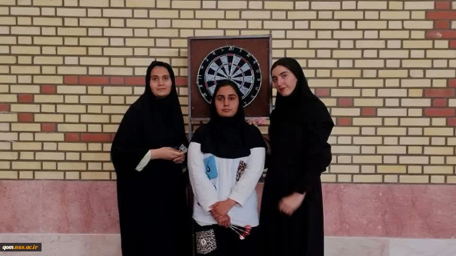 کسب مقام برتر دانشگاه ملی مهارت واحد استانی قم در مسابقات ورزشی دانشگاه‌های استان در رشته دارت 2