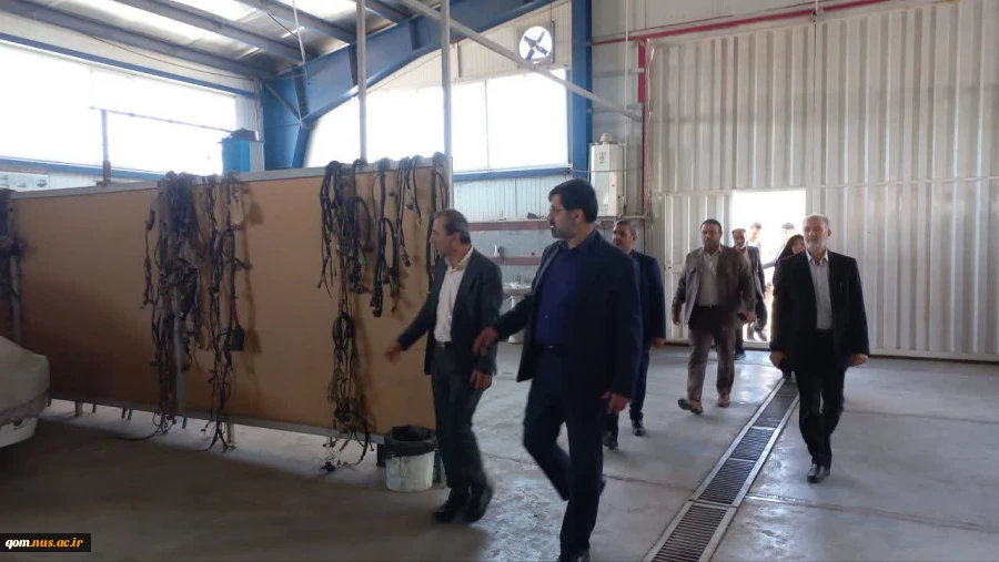 بازدید استاندار قم از دانشگاه ملی مهارت واحد استانی قم 7