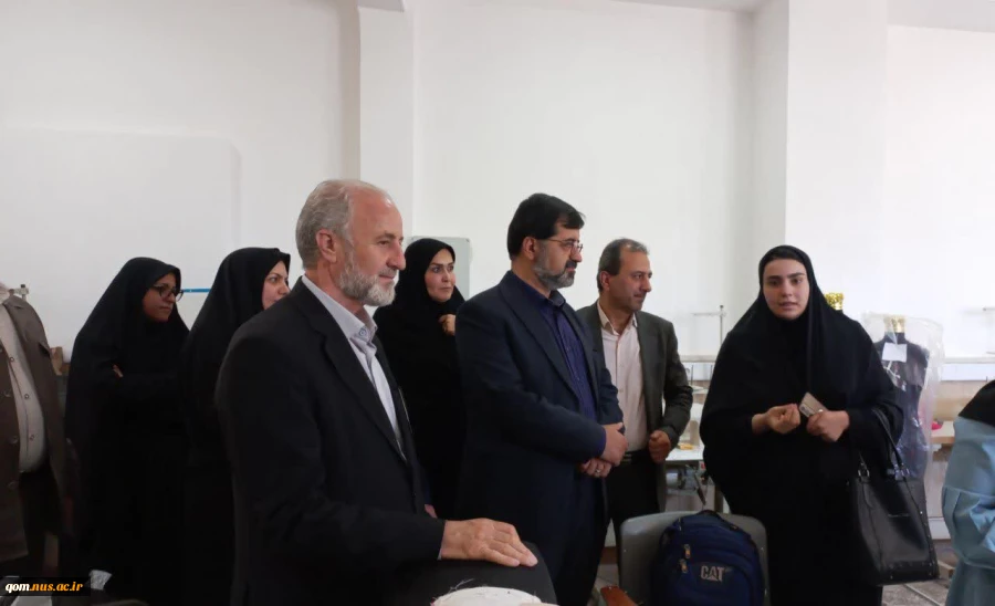 بازدید استاندار قم از دانشگاه ملی مهارت واحد استانی قم 10