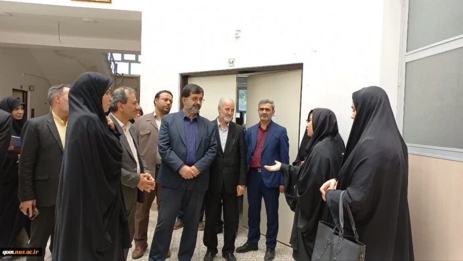 بازدید استاندار قم از دانشگاه ملی مهارت واحد استانی قم 11