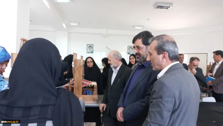 بازدید استاندار قم از دانشگاه ملی مهارت واحد استانی قم 12