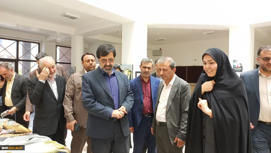 بازدید استاندار قم از دانشگاه ملی مهارت واحد استانی قم 13