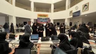 برگزاری اولین نمایشگاه پروژه های دانشجویی رشته کامپیوتر ، دانشگاه ملی مهارت واحد استانی قم- مرکز دختران 5
