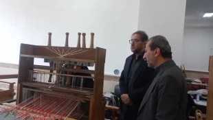 بازدید  مدیرعامل شرکت شهرک‌های صنعتی و معاون صنایع کوچک استان از دانشگاه ملی مهارت واحد استانی قم 6