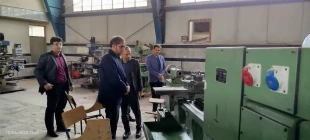بازدید  مدیرعامل شرکت شهرک‌های صنعتی و معاون صنایع کوچک استان از دانشگاه ملی مهارت واحد استانی قم 8