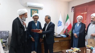 با حضور حجت الاسلام و المسلمین بنیان جوادی انجام شد؛

آیین معارفه مسئول نهاد نمایندگی مقام معظم رهبری در دانشگاه ملی مهارت واحد استانی قم  2